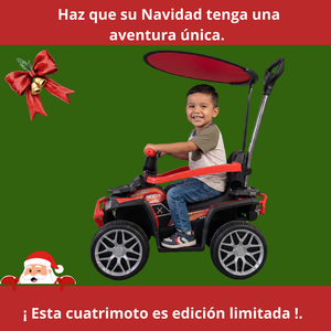Cuatrimoto Eléctrica con  Carpa - Control Remoto