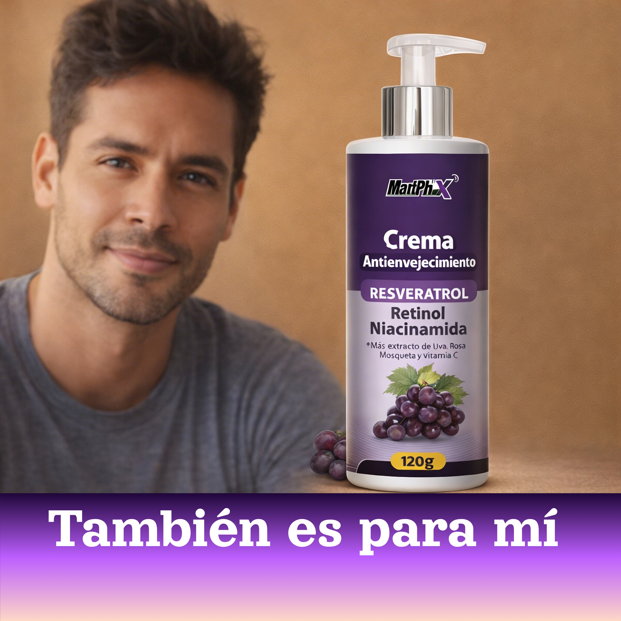 CREMA REJUVENECEDORA CON  RESVERATROL